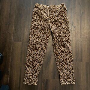 Twik Leopard Corduroy Pants